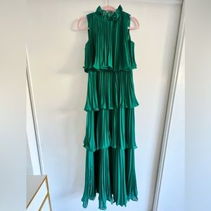 Beautiful Emerald green maxi summer dress